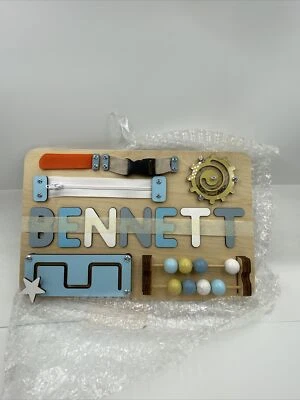 Personalized Name Puzzle Toys Customized Educational Wooden Puzzle *BENNETT* - Image 1 of 4