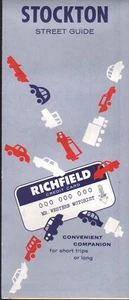 1963 Richfield Road Map: Stockton NOS - Picture 1 of 1
