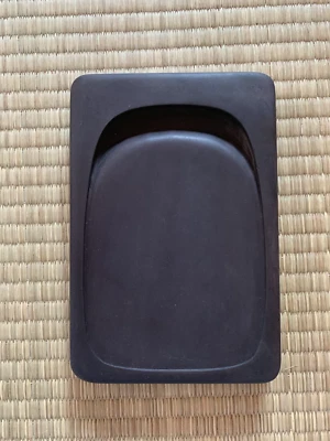 Старинный Duan чернильный камень двусторонний два разных стиля в одной каллиграфии - Изображение 1 из 4