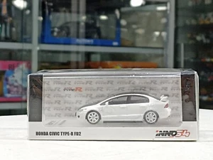 Juguetes de coche diecast Inno 1/64 Honda Civic Type R FD2 negro n blanco - Imagen 1 de 11