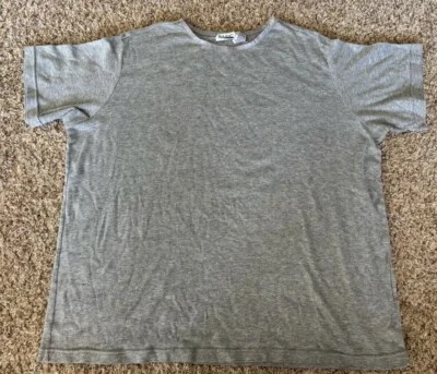 Vintage 90s Basic Editions Plus Solid Blank Gray Women’s T Shirt Size 1X - Image 1 of 4