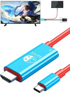 Dnkeaur Switch Dock for Nintendo Switch & OLED USB C to HDMI Adapter Cable for - Picture 1 of 1
