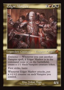 MTG EDGAR MARKOV 428 EXC - - INR X EN - MAGIC - Picture 1 of 1