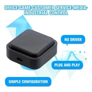 1Keys Mechanical Keyboard USB Shortcut Programmable MacOS, R5 For Linux ha52 - Picture 1 of 9
