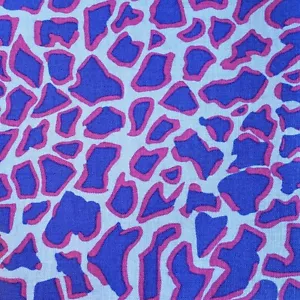 Brandon Mably Kaffe Fassett For Rowan Fabric Crackle Blue Half Yard OOP - Picture 1 of 4