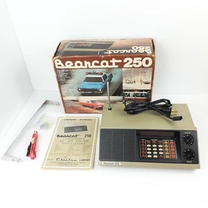 Vtg Bearcat 250 Channel Scanning Radio UHF HAM Police And Weather Scanner READ - Picture 1 of 24