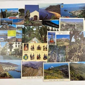 Postcards Vintage Lot of 18 Canary Islands Tenerife Unused Tourist Cards RPPC - Imagen 1 de 6