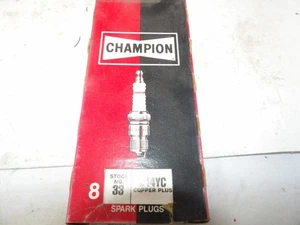 Vintage Champion Copper Plus Spark Plugs J14YC Pack of 8 - Picture 1 of 1
