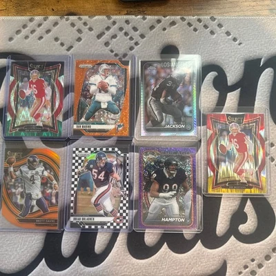 Lote de cartas de leyendas de la NFL Joe Montana Dan Marino Bo Jackson Brian Urlacher Foto 1 de 4