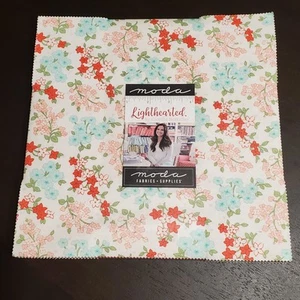 LIGHTHEARTED Layer Cake Camille Roskelley Moda Fabric (42) 10" Squares #55290LC - Picture 1 of 24