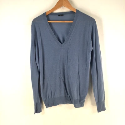 Joseph Mujer Jersey Punto Jersey Talla M Azul Cuello en V Cachemir Manga Larga 121630 Foto 1 de 4