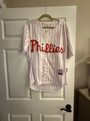 Philadelphia Phillies Majestic Shane Victorino #8 Size 48 NEW WITH TAGS - Image 1 of 4