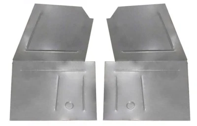 1941 1942 1946 1948 CHEVY OLDSMOBILE PONTIAC FRONT FLOOR PANS & TOE BOARDS PAIR - Image 1 of 2