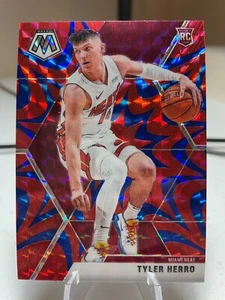 2019-20 Panini Mosaic Rookies Reactive Blue Prizm Tyler Herro #223 Rookie RC - Picture 1 of 2