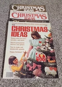 Better Homes & Gardens Magazines Christmas Ideas 1976 1977 1978 1979 Lot of 4 - Picture 1 of 16