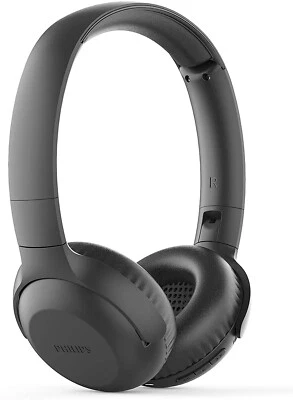 Philips UpBeat UH202 Bluetooth Wireless On-Ear Headphones w/ Microphone - Black