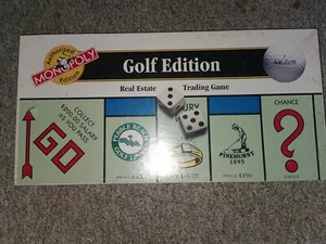 MONOPOLY GOLF EDITION 1996 - ENGLISCH / NEU & OVP - Bild 1 von 6