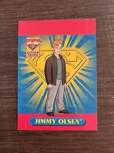 Jimmy Olsen P3 Superman Punch-Out Card 1996 SkyBox - Picture 1 of 2