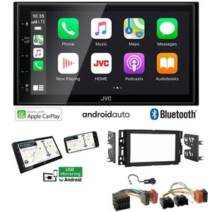 JVC KW-M560BT Radio Apple CarPlay Android für Chevrolet Tahoe 2006-2013 schwarz - Bild 1 von 8