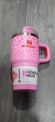 Stanley / Target 20oz H2.0 Flowstate - Sweet Hearts Valentines Day Pink
