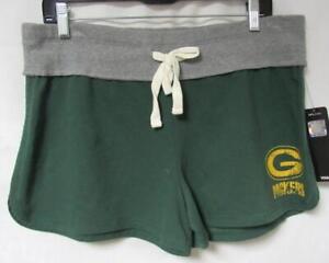 Green Bay Packers Women's Size Large Shorts C1 4721