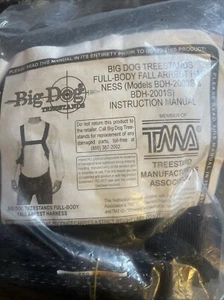 Big Dog Treestands Full-Body Fall Arrest Harness (BDH -2000S & 2001S) 300 Lbs - Picture 1 of 3