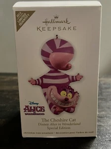 2012 Hallmark Ornament Cheshire Cat Disney's Alice In Wonderland Special Edition - Picture 1 of 2