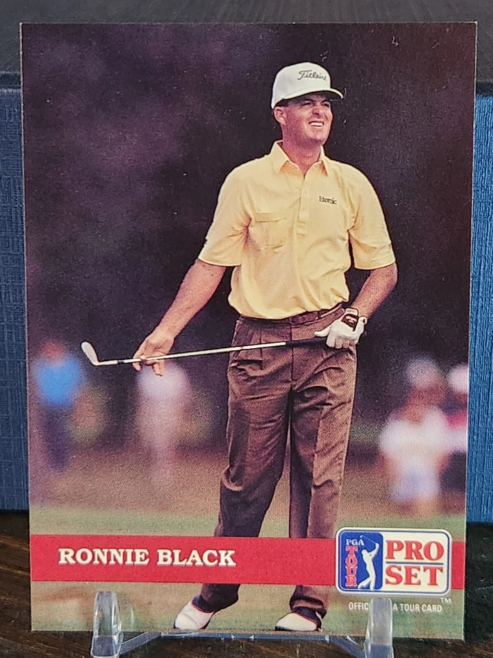 1992 Pro Set Golf #76 - Ronnie Black PGA Tour - Image 1 of 2