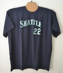 MLB Mens Seattle Mariners Robinson Cano T-Shirt Blue #22 Sz 3XL NWT - Picture 1 of 6