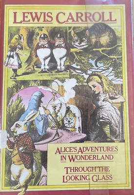 Alices Adventures in Wonderland & Through the Looking Glass Lewis Carroll HCDJ - Image 1 of 4