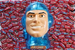 BUBBLE GUM BOOMER HEAD EXPOSITOR CON 155 CHICLES DE LOS AÑOS 90s - Foto 1 di 11