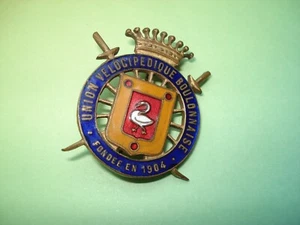 Ancien Insigne Émaillé VÉLO Boulogne - Picture 1 of 8