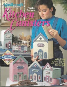 Kitchen Canisters - Plastic Canvas Instruction Booklet - Picture 1 of 1