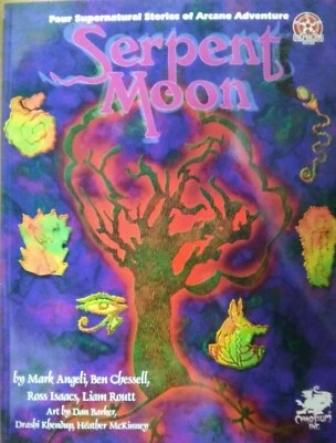 Serpent Moon : Four Supernatural Stories - RPG Nephilim Chaosium Games NEW SC - Image 1 of 2