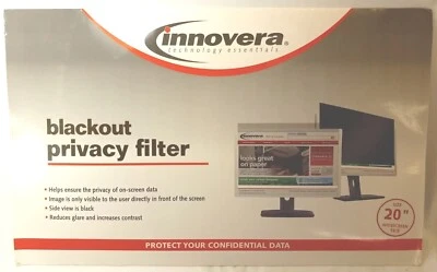 Innovera IVR-BLF20W9 Blackout Privacy Filter for 20" Widescreen LCD Monitor  - Image 1 of 3