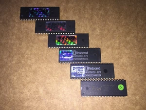 Lot of 5 Pcs AWARD BIOS Chip PCI / PNP 686 DIP-32 pin 1998 for MOTHERBOARDS