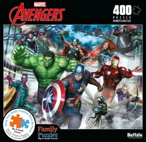 Buffalo Games: (2022) Marvel - AVENGERS ASSEMBLE! - 400 Piece Jigsaw Puzzle - Picture 1 of 1