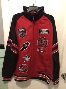 Stall & Dean Ivy League Harvard Crimson patches track Jacket 2xl NWT - Picture 1 of 7