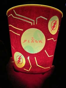 AMC THE FLASH Popcorn Light Up Bucket Movie Premier DC Limited Edition 2023 - Picture 1 of 4
