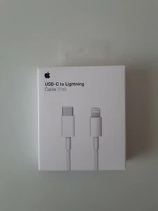 Apple Lightning auf USB‑C Kabel - Weiß, 1m - Bild 1 von 2