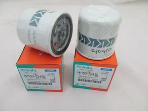 2 OEM KUBOTA OIL FILTER HH150-32430 HH1J0-32430 100800 REPLACES 70000-15241 - Picture 1 of 5