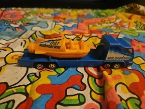 1990 Majorette Deep Sea Explorer Transporter Submarine #370 Made In France - Picture 1 of 4