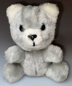Vtg Dakin 1978 Gray Stripe Tabby Kitty Cat PLUSH Stuffed Kitten Soft Animal 6” - Picture 1 of 4
