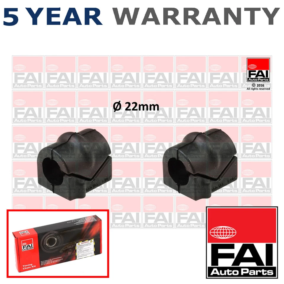 FAI Front Anti Roll Bar Bush Fits Vauxhall Combo 2001-2012 + Other Models - image 1 of 1