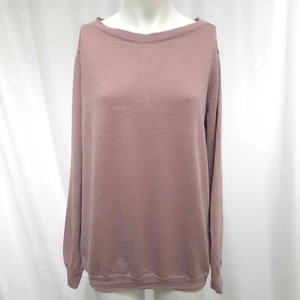 Woolovers jumper womens XL P2P 22 beige 100% Merino Wool - Picture 1 of 14