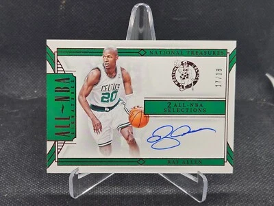 2024 PANINI NBA NT INTL. #17 of 18 ALL-RAY 2 All NBA Selections Ray Allen BOS - Image 1 of 2
