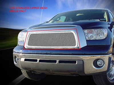 For 07-09 Toyota Tundra Stainless Steel Mesh Grille Insert Logo Covered Fedar - Изображение 1 из 4