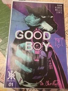Good Boy Vol. 1 #1 - Cover B Variant - Signed - Authenticity -Source Point Press - Picture 1 of 12