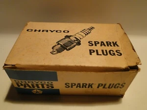 10 Chryco Mopar CP7 Spark Plugs 14 mm 3/4" Reach 1954-1966 Dodge Fargo Trucks - Picture 1 of 3