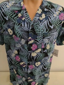 Disney Mickey Mouse Herren Hawaii Stil Camp Hemd Größe Small - Bild 1 von 9
